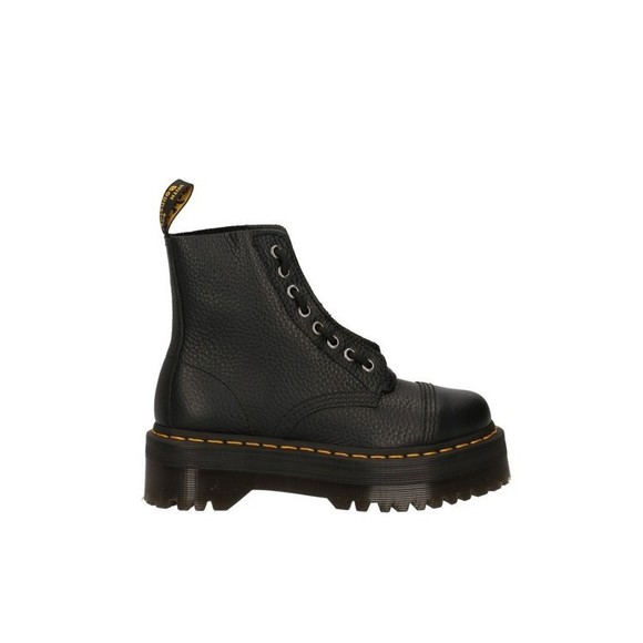 Dr. Martens Sinclair Black Milled Nappa Amphibian - NWT